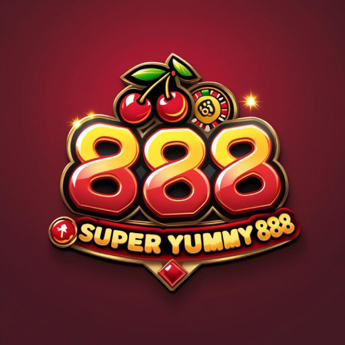 Banner promoting the official Super Yummy 888 mobile app download